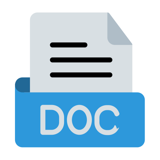 MSWord format